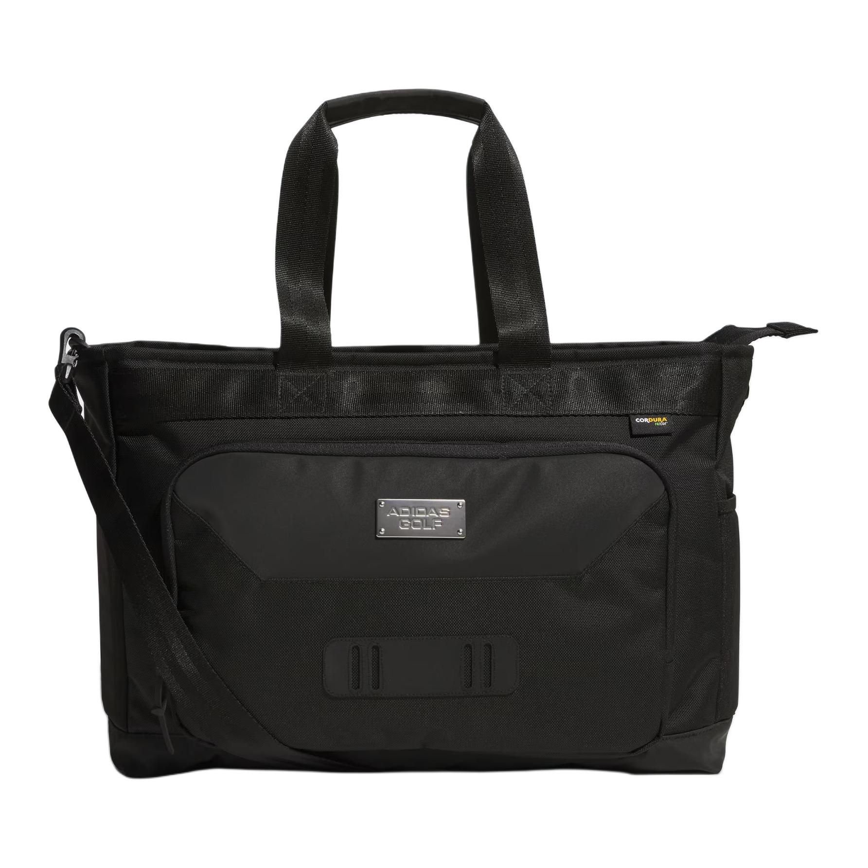 Adidas Club Commuter 27.4L Classic Logo Tote Bag Plain Fabric Handbag Regular Men Tote Bag Black JZ4402 Black