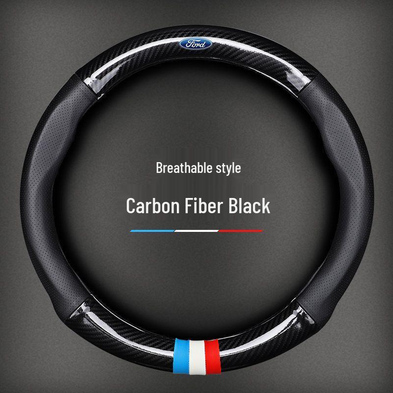 Steering Wheel Cover for Ford: Focus, Mondeo, Escort, Edge, Fiesta, EcoSport, Mustang