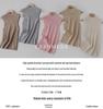 Lekasha Women's 100% Pure Cashmere Sleeveless Vest with Half-High Neck