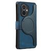 För Honor 400 5G (Global) Magnetiskt Fodral CASENEO Avtagbart Läder Telefonplånboksfodral