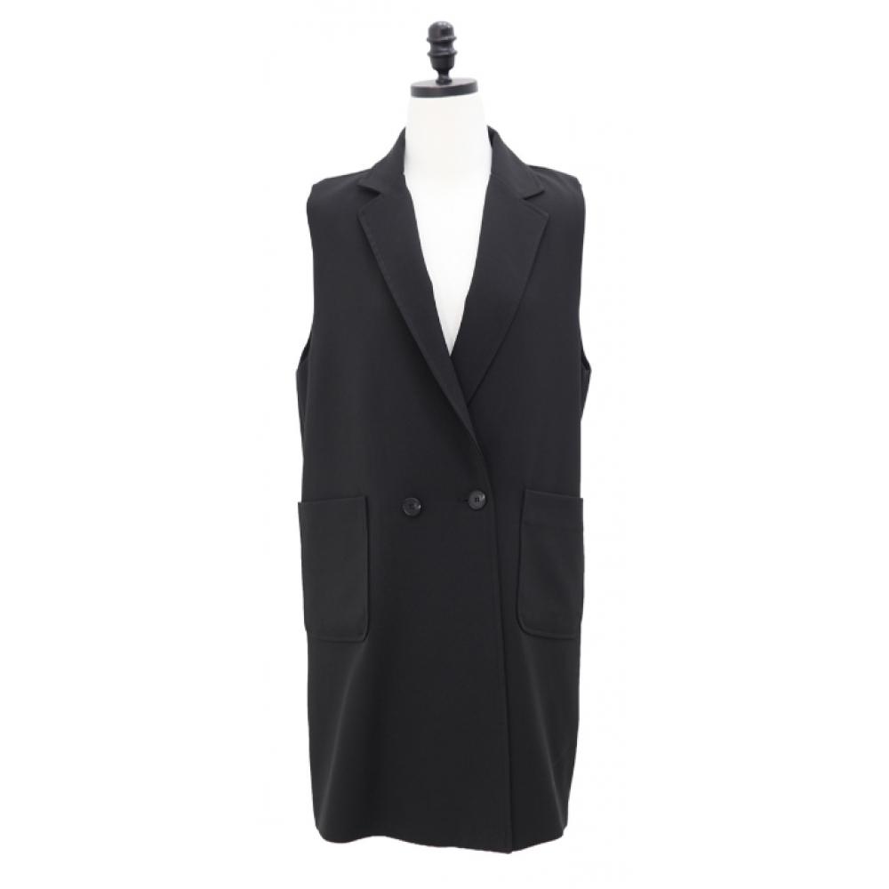Shiz Madam Modern Tailored Double Long Vest J31790