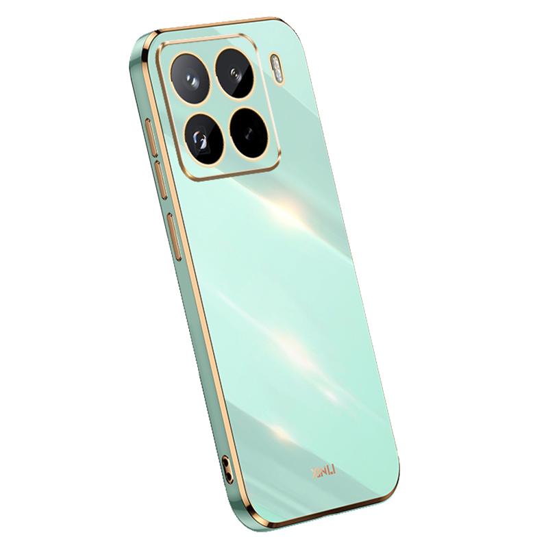 XINLI For Xiaomi 15 Pro Case TPU Phone Cover with Electroplating Frame