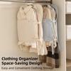 Dustproof Wardrobe Storage Board Foldable Suit Cover Storage Bag  Bedroom Closet