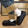 Men And Women Wear Plush Cotton Shoes For Winter All-inclusive Heel Waterproof