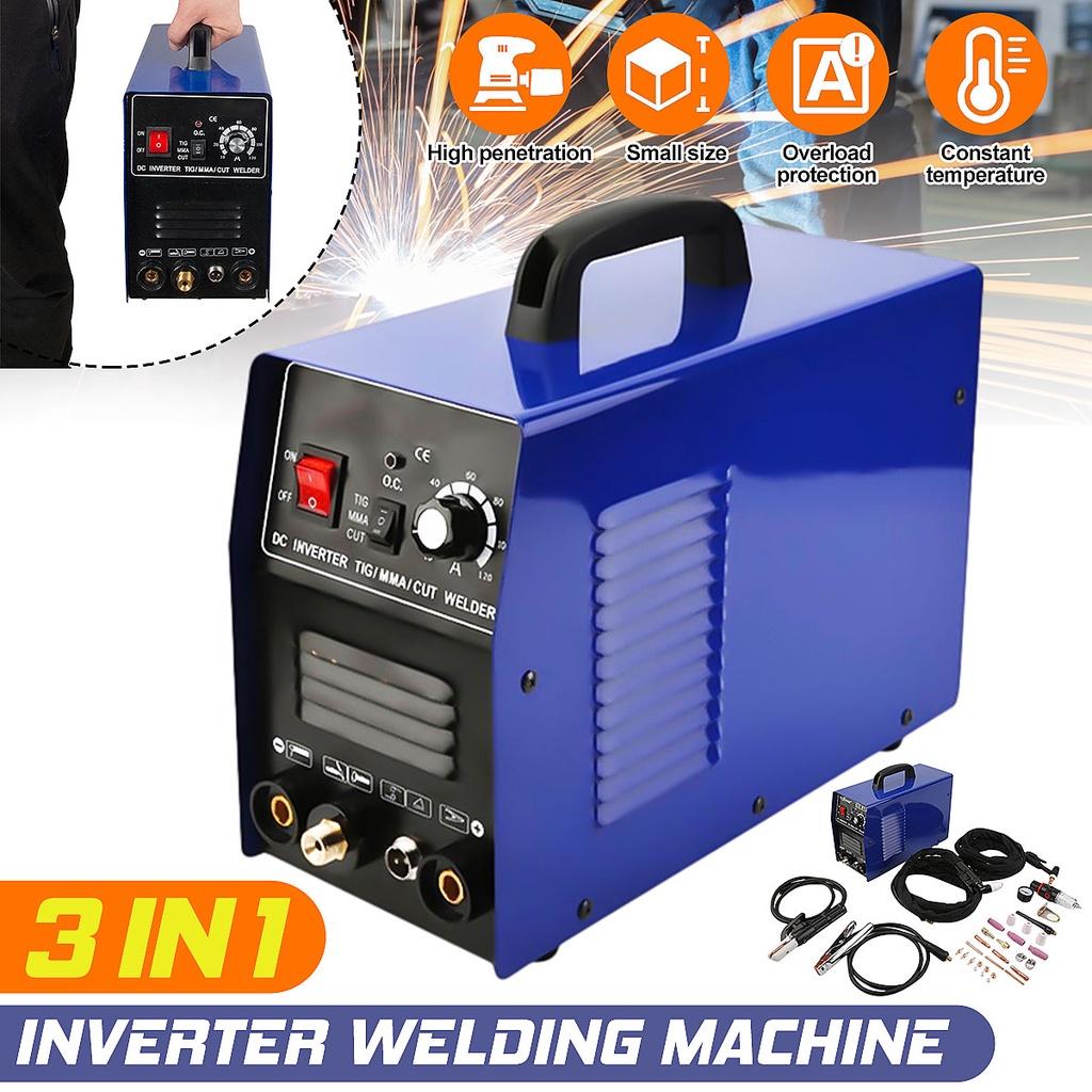CT312 TIG MMA CUT TIG-Welder Inverter Welding Machine Multifunction 120A TIG/ MMA 30A Plasma Cutter 3 in 1 220V