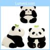 Panda Hua Hua Plush Toy Realistic Stuffed Panda Pillow For Kids And Adults