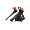 Black &amp; decker 2900w 3en1 aspirateur souffleur broyeur, 55 l avec sac de ramassage dorsal - beblv290-qs