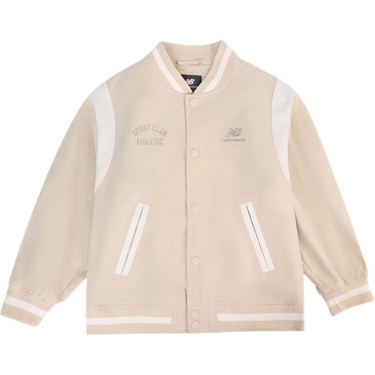 New Balance Baseball Jacket Khaki Kids 7AE1E013-LBG 140
