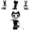 Adorable Bendy And The Ink Machine Plush Doll Figure Toy For Horror Game Fans
