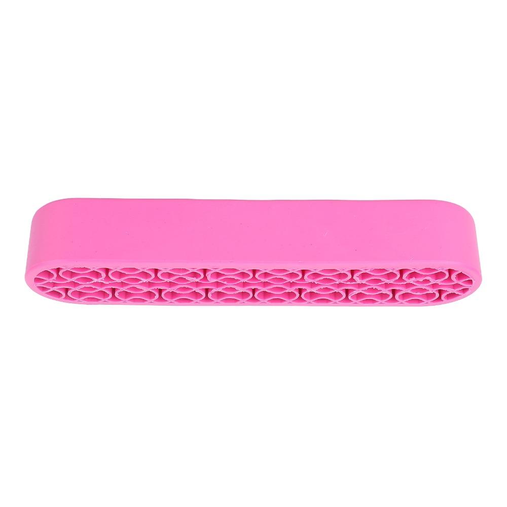 Soft Silicone Multi-compartment Nail Pen Holder Household Daily Grooming Supplies Tidying