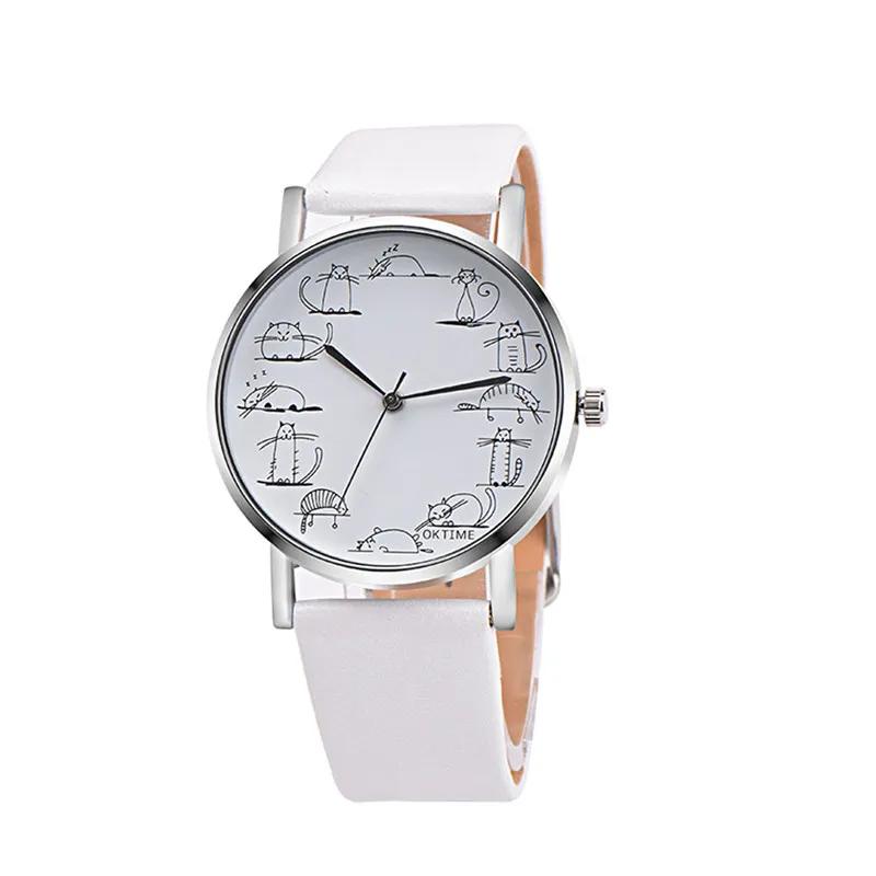 Ladies Watches Casual Women Watches Cat Watches Female Wristwatches Quartz Cheap Price Dropshipping relogio feminino