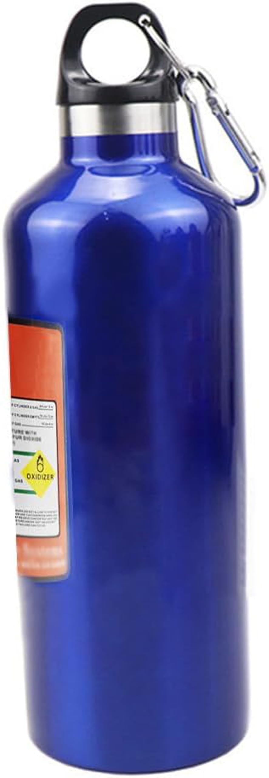 

OsAtNb 500ml Stainless Steel Thermos Water Bottle with Vacuum Insulation, Keeps Hot or Cold Water Hot or Cold, Leak-Proof, and Includes a Carabiner,