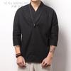 Cárdigan Kimono para Hombre Japonés Moda Tradicional Ropa de Samurái Japonés Streetwear Camisa Yukata para Hombre Abrigo Kimono para Hombre