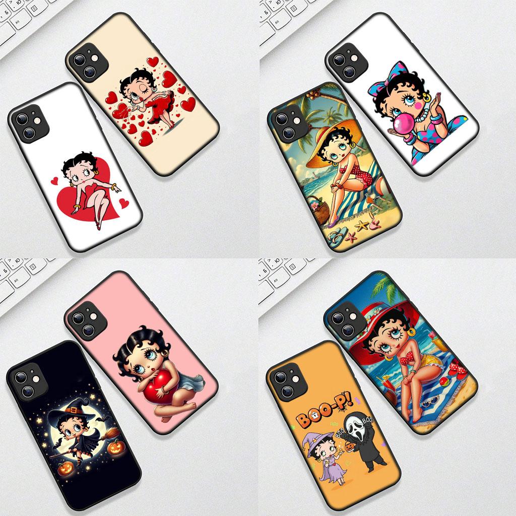Phone Cover Kawaii B-Bettys Anime B-Boops for Samsung Galaxy A56 A26 A36 A10 A20 A30 A31 A32 A50 A51 A52 A53 A33 A12 A14 Case
