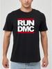 Black T-Shirt with the Inscription Run Dmc (Run DMC)