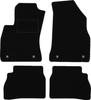 Black Velour Floor Mats For: Opel Combo D 0 (2011-2018)