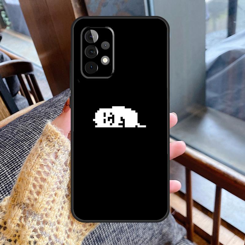 Undertale Annoying Dog Case For Samsung Galaxy A55 A35 A15 A56 A36 A26 A16 A06 A54 A34 A14 A13 A53 A12 A22 A32 A52