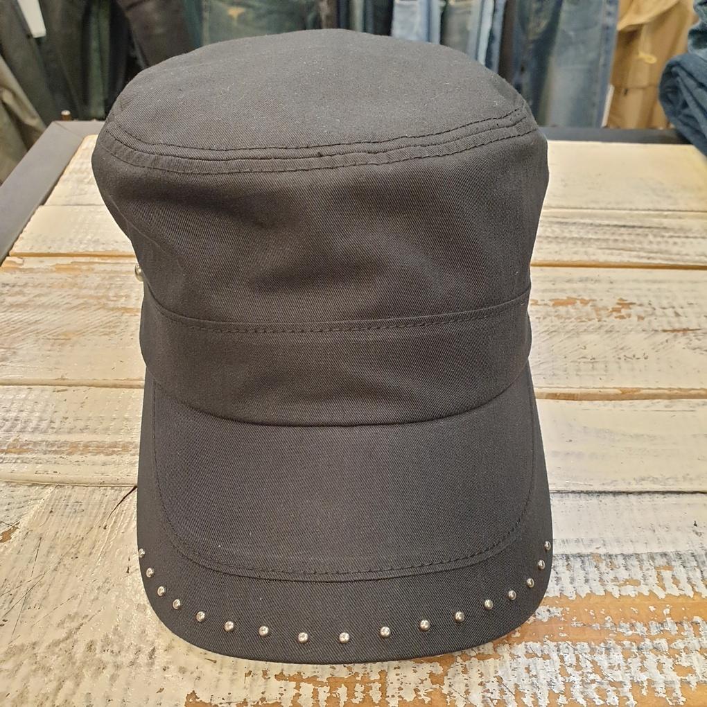 Buckaroo Women's Cotton Rivet-Decorated Military Cap 19 B235AP170P 2001