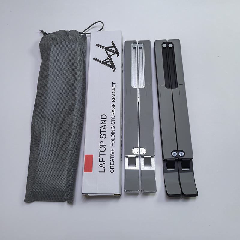 Foldable Aluminum Laptop Stand with Cooling Bracket (Not for domestic purchase)