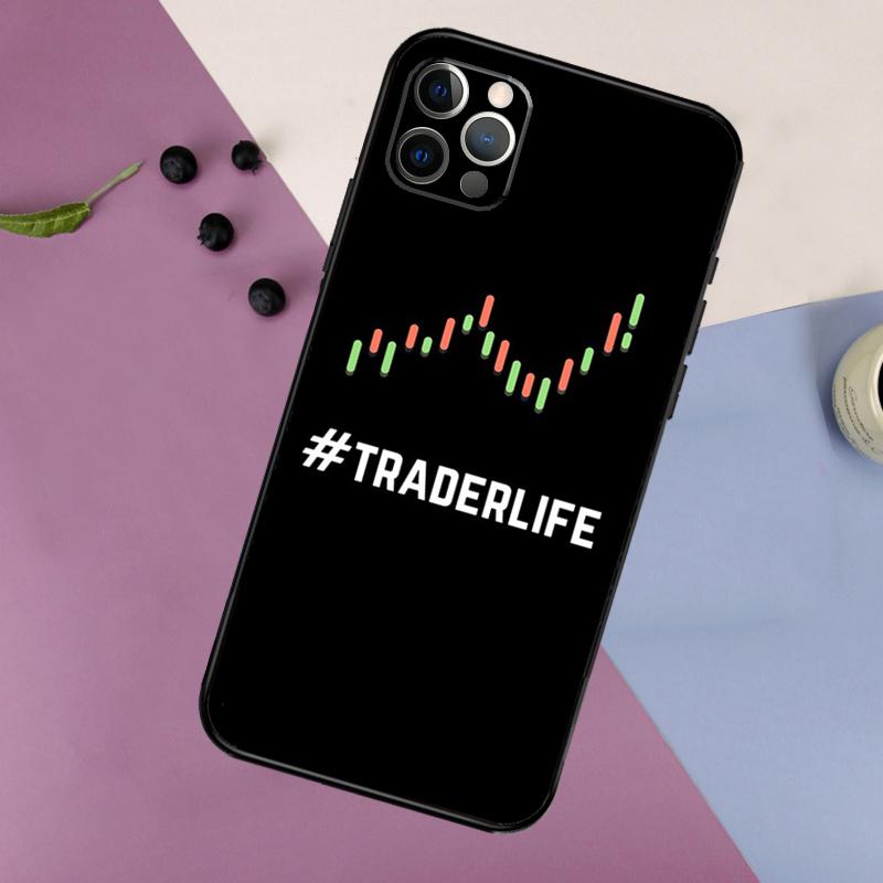 Day Trader Trader Trading Phone Case For iPhone 16 15 14 13 11 12 17 Pro Max mini 15 16 Plus 16e 17 Air Bumper Cover