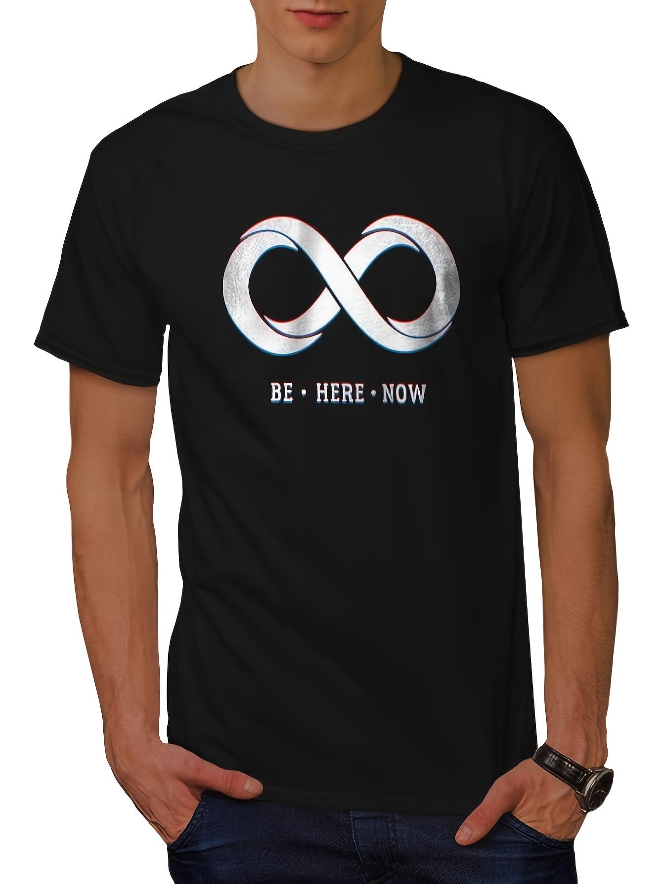 Men s T-Shirt Y2K 1pc Infinity Symbol and M