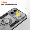 Stand Rotating Slide Lens Military Grade Armor Case For Motorola Moto G04 G05 G13 G14 G15 G22 G23 G24 Magnetic Shockproof Cover