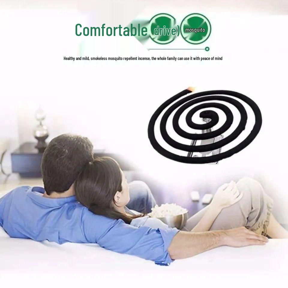 Powerful Mosquito & Fly Repellent: Sandalwood Coil for Home, Outdoor, Hotel & Bathroom Use