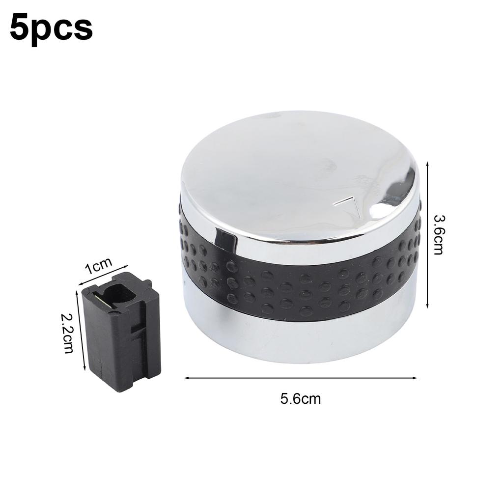 3/5/6PCS Gas Grill Control Knobs BBQ Gas Stove Switch Knob Replacement For BBQ Grills Rotary Switch Kitchen Parts