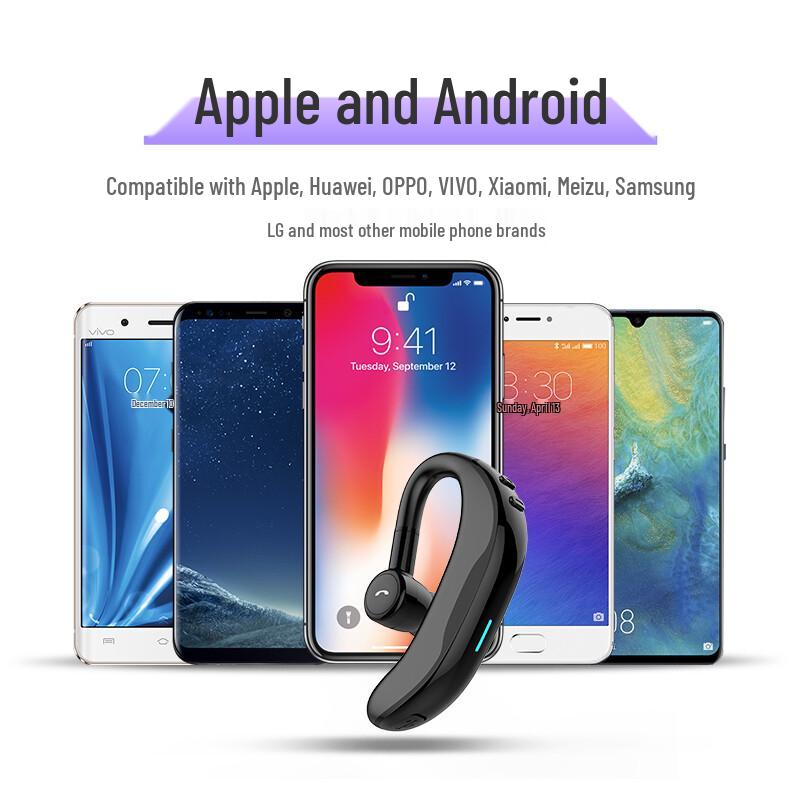 Masentek F600 Wireless Bluetooth Ear-hook Headset