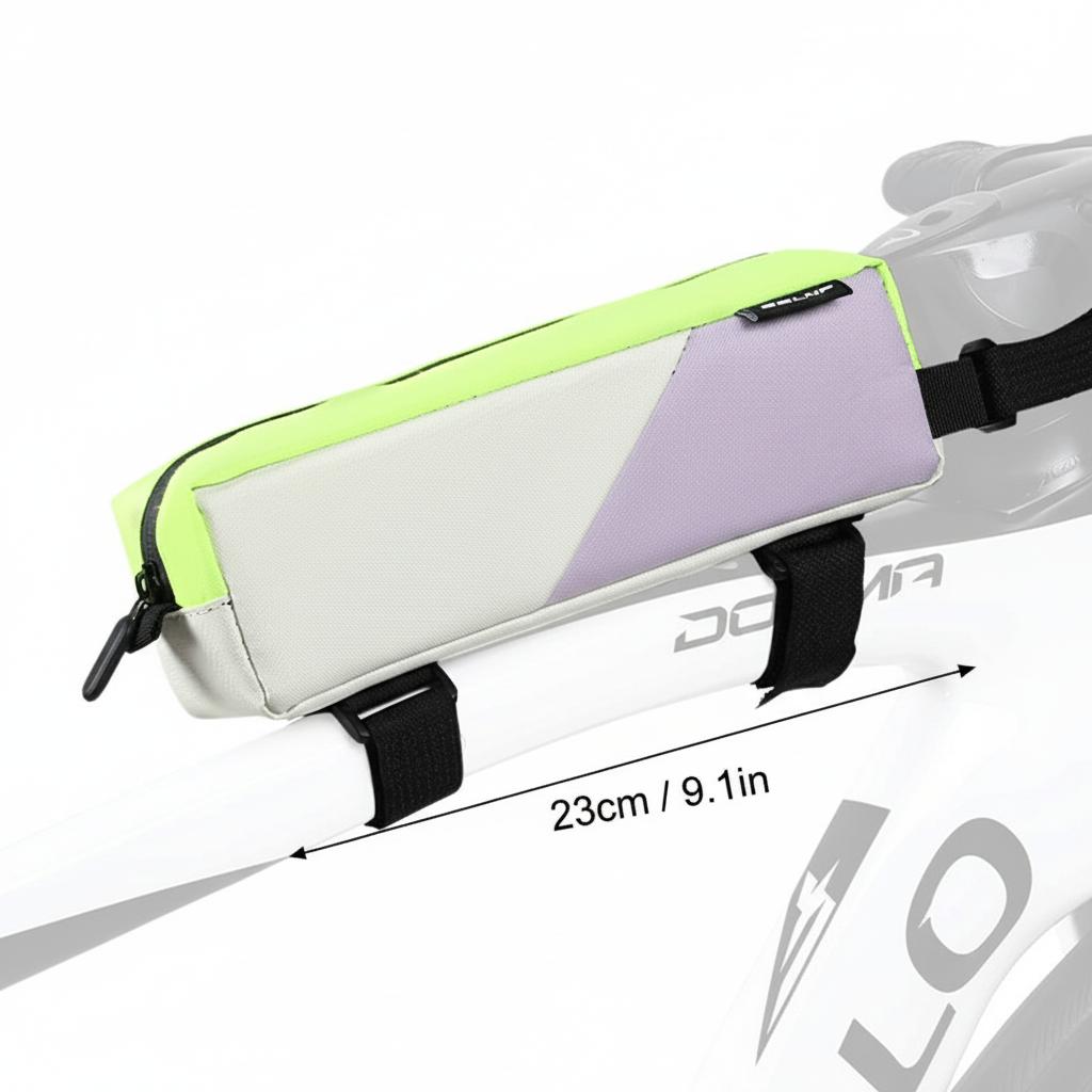 Bike Frame Tube Bag Waterproof Front Top Tube Pack for Mountain Road Bicycle Outdoor Cycling Gear