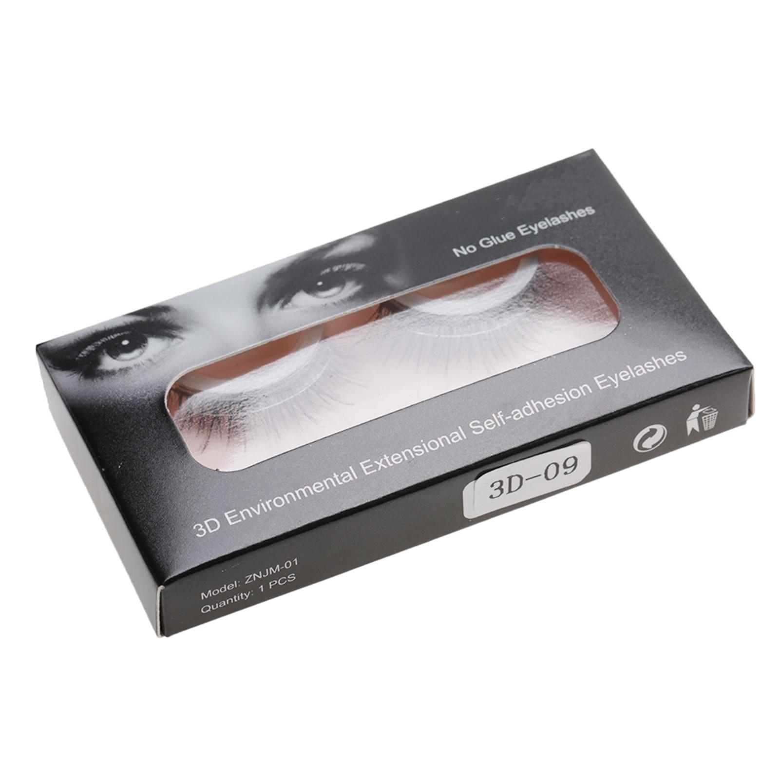 

3D Professional Self Adhesive Eyelashes No Stimulation False Eyelashes Extension 3D-09