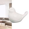 Cute Bird Ornament Ceramic Modern Simple Bird Ornament for Living Room Home Decor White