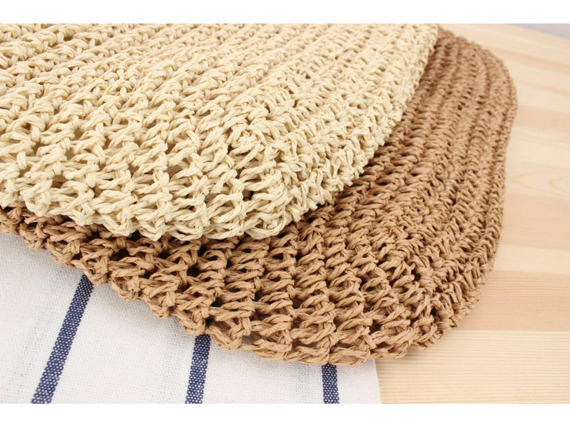 Mori Style Handmade Crochet Shoulder Bag - Large Capacity Casual Beach Tote for Women