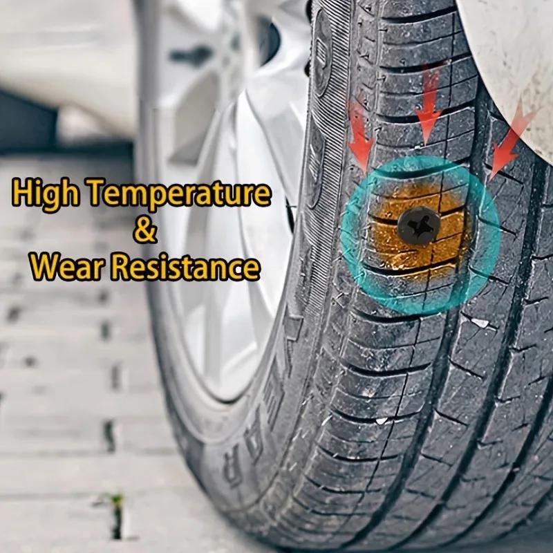 10Pcs/Set Vacuum Tire Repair Nails Car Motorcycle Biker Wheels Tire Repair Rubber Nail