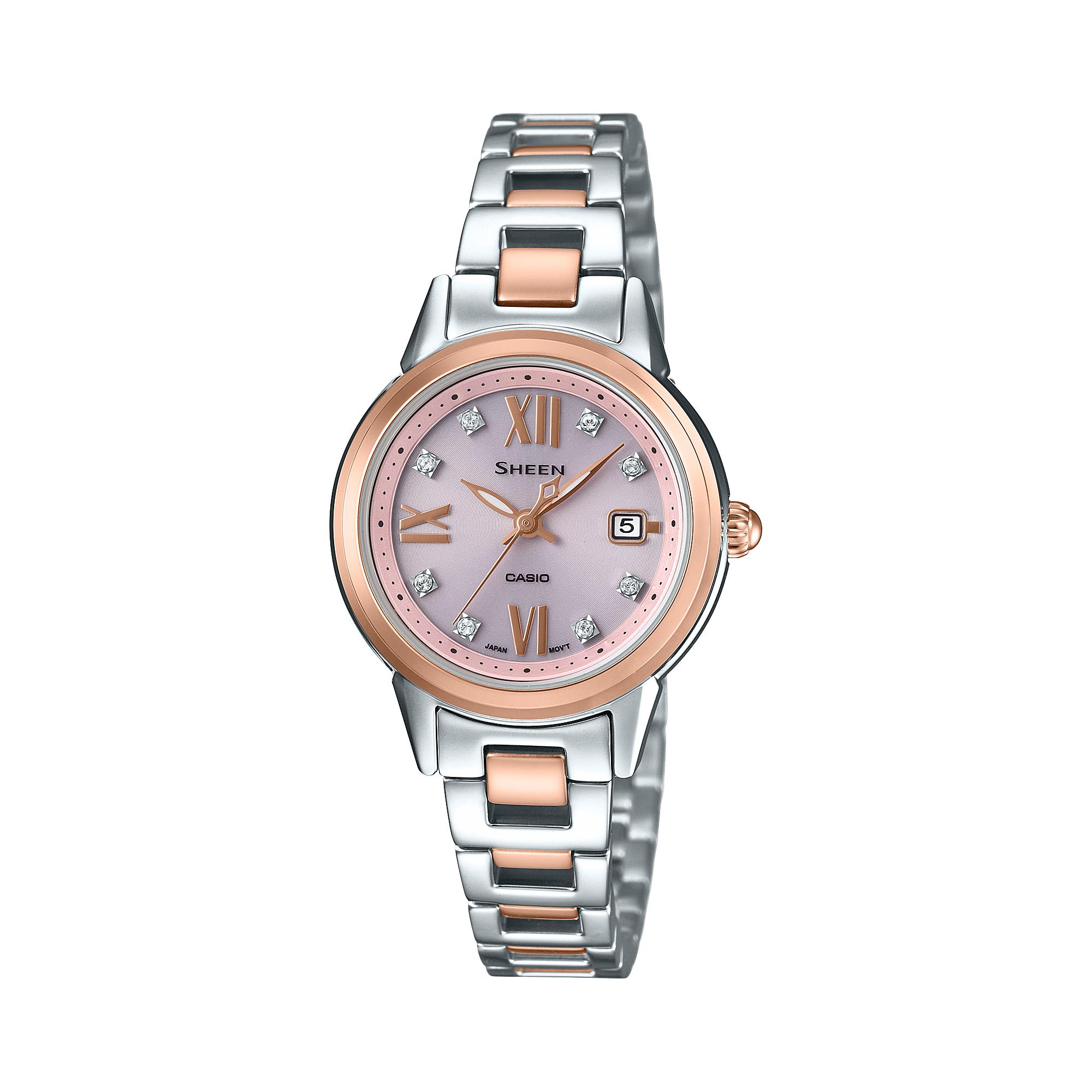 

Casio Men s Analog Quartz Watch SHE-4522SG-4A красный
