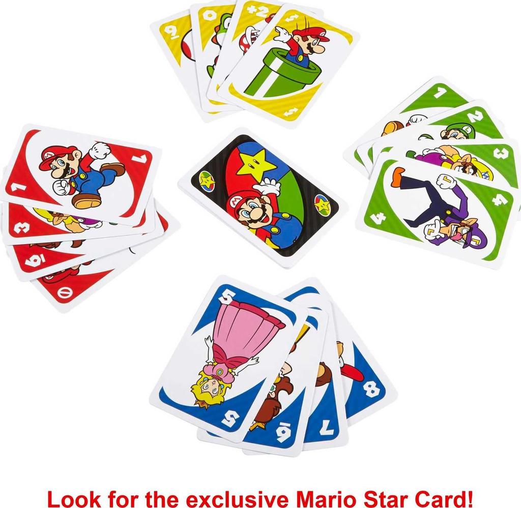 UNO Super Mario [Special Rule Cards: Invincible Mario & White Mario] DRD00
