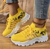 Fashion Women's Platform Running  Shoes Summer 2025 New Outdoors Tennis Shoes Breathable Ladies Dumpy Casual Sneaker Sports Shoes Mujer