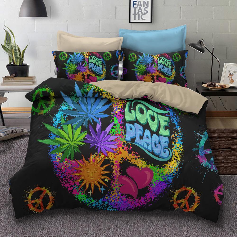 Indische Hippies Van Bettwäsche Set Einzelbett Twin Doppelbett Queen King Cal King Größe Bettwäsche Set