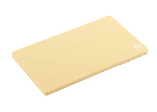 Yoshikawa (Yoshikawa) Japanese-Made Cutting Board, Beige, 35 x 20.5 cm, Antibacterial Elastomer, Soft on the Blade, 4286001 SJ1494