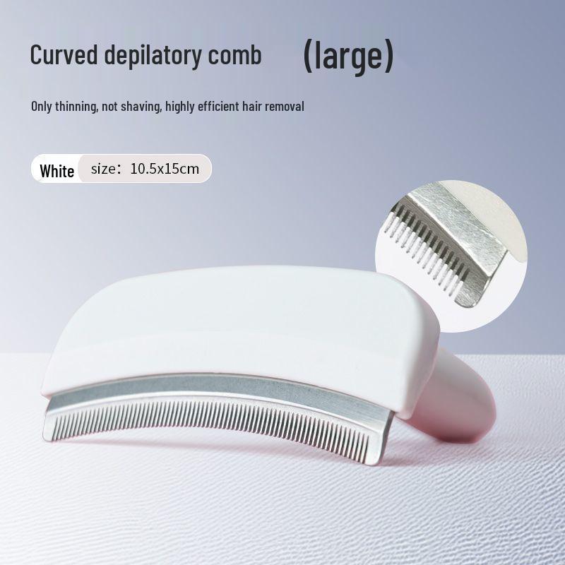Pet Grooming De-shedding and Detangling Tool for Cats and Dogs