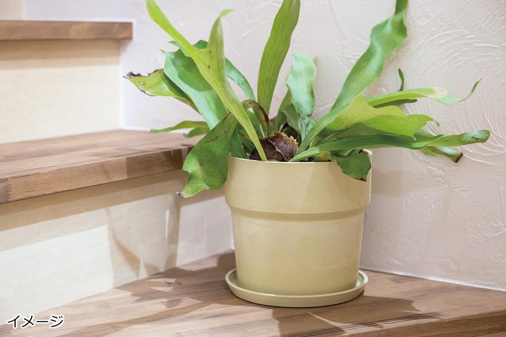 Posh Living Urban Plant Pot Solid Milk 81004 Size Approx. 19.5 H18.5