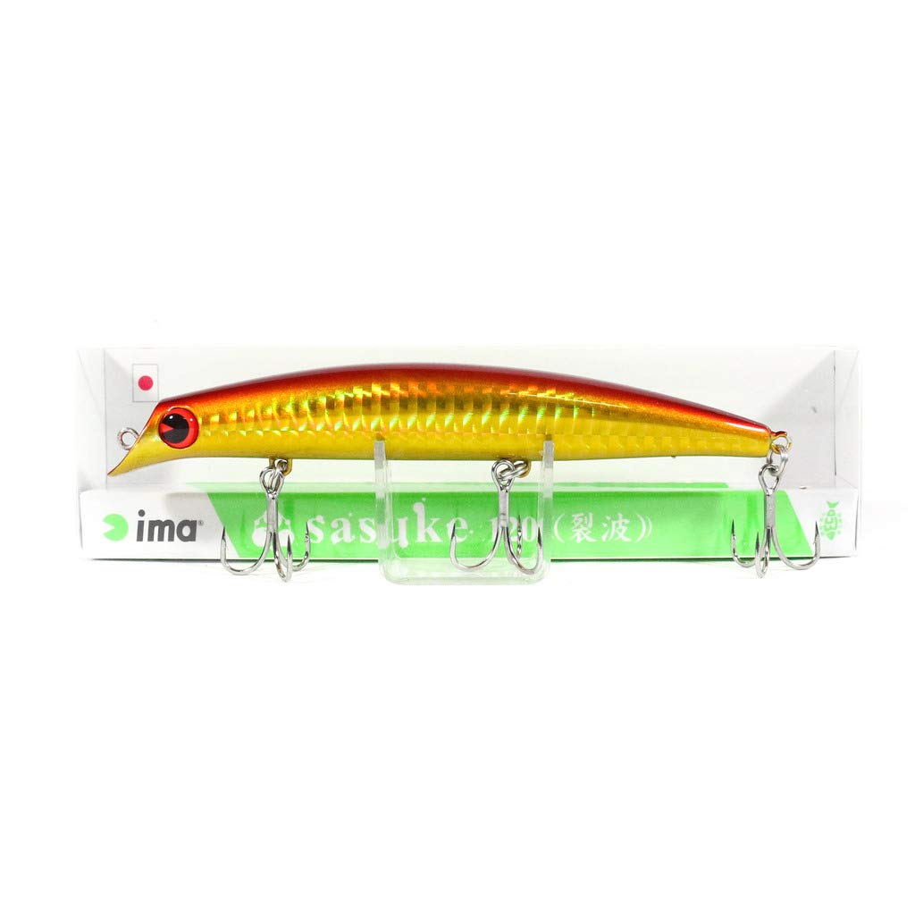Приманка ima Minnow Sasuke Reppa 120мм 17г Красно-золотая (AMS DESIGN) #RP212