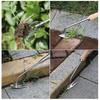 Heavy Duty Weed Puller Stainless Steel Garden Weeding Tool with 3 or 4 Teeth Uprooting Manual Weeder with Long Handle