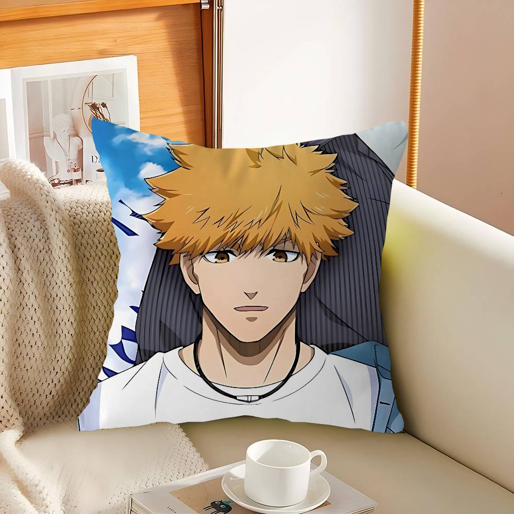Rensuke Kunigami Cushion Cover Car Throw Pillow Case For Sofa Car Christmas Gift 40x40cm 45x45cm