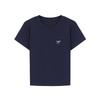 Bow Embroidered Short Sleeved T-shirt for Women In Summer Slim Fit Shoulder Up Student Round Neck Bottom Top Shirt