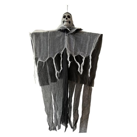 Helovino kabantys grimzlės su LED šviesa Baisus lauko dekoras Skeletas skraidantis vaiduoklis Haunted House Rekvizitai Helovino vakarėliams