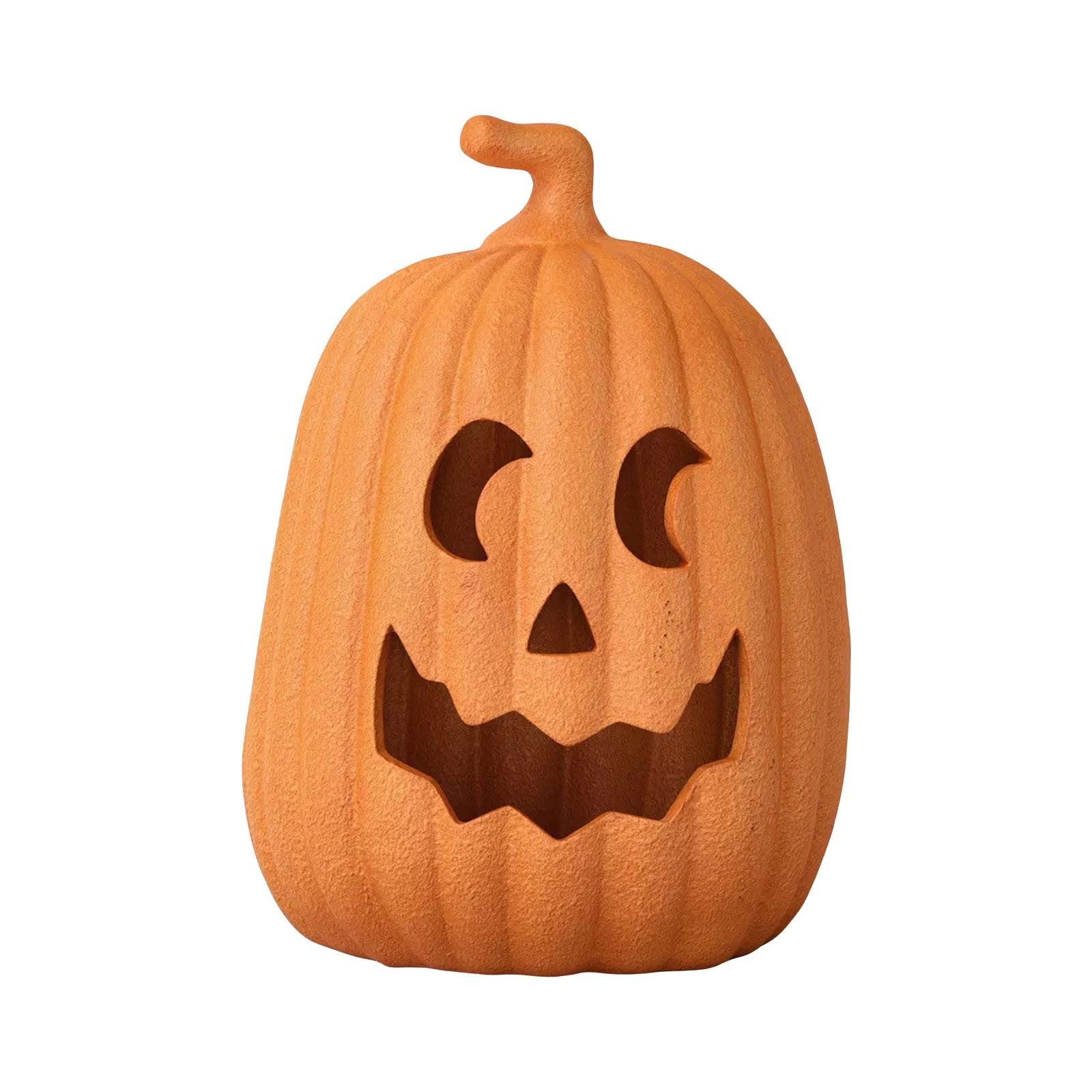 

Хэллоуинская тыква Не деформируется Тыквенные украшения Голова тыквы ужасов