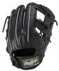 Rawlings HYPER TECH R2G Soft Baseball Glove for for Throwers (GR5FHT934FS) Infielders, Black, 11.5 Inches, Right-Handed