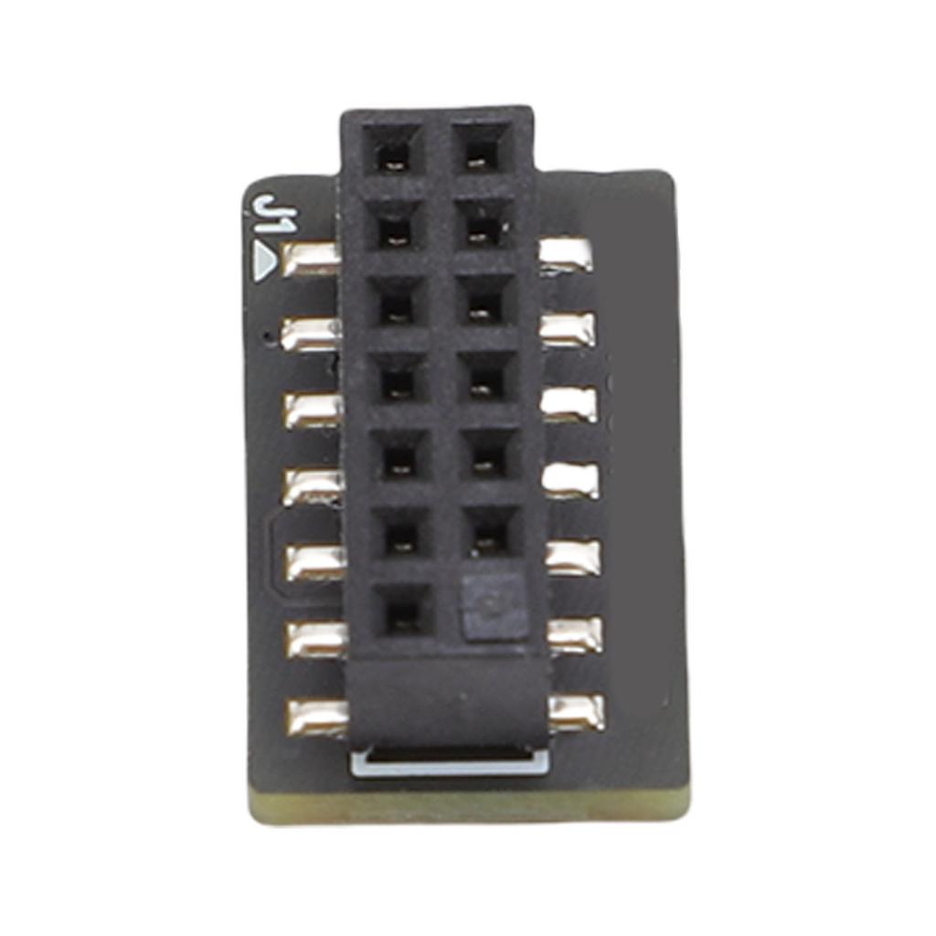 TPM 2.0 Module Support for ASROCK Motherboard 14Pin SPI TPM2.0 Remote Card Encryption Security Board for Win 11