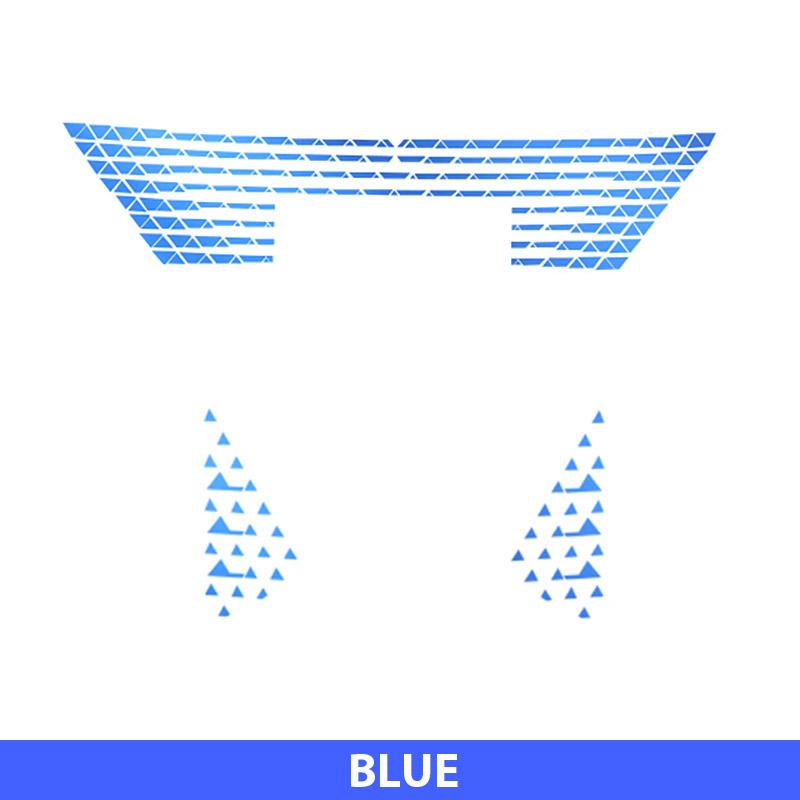 Vtear Car Body Stickers Fog Lamp Cover Grille Trim Car-Styling Exterior Decoration Parts Accessories For Changan Uni-V -2024